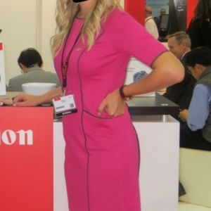 Nine West Hot Pink Dress